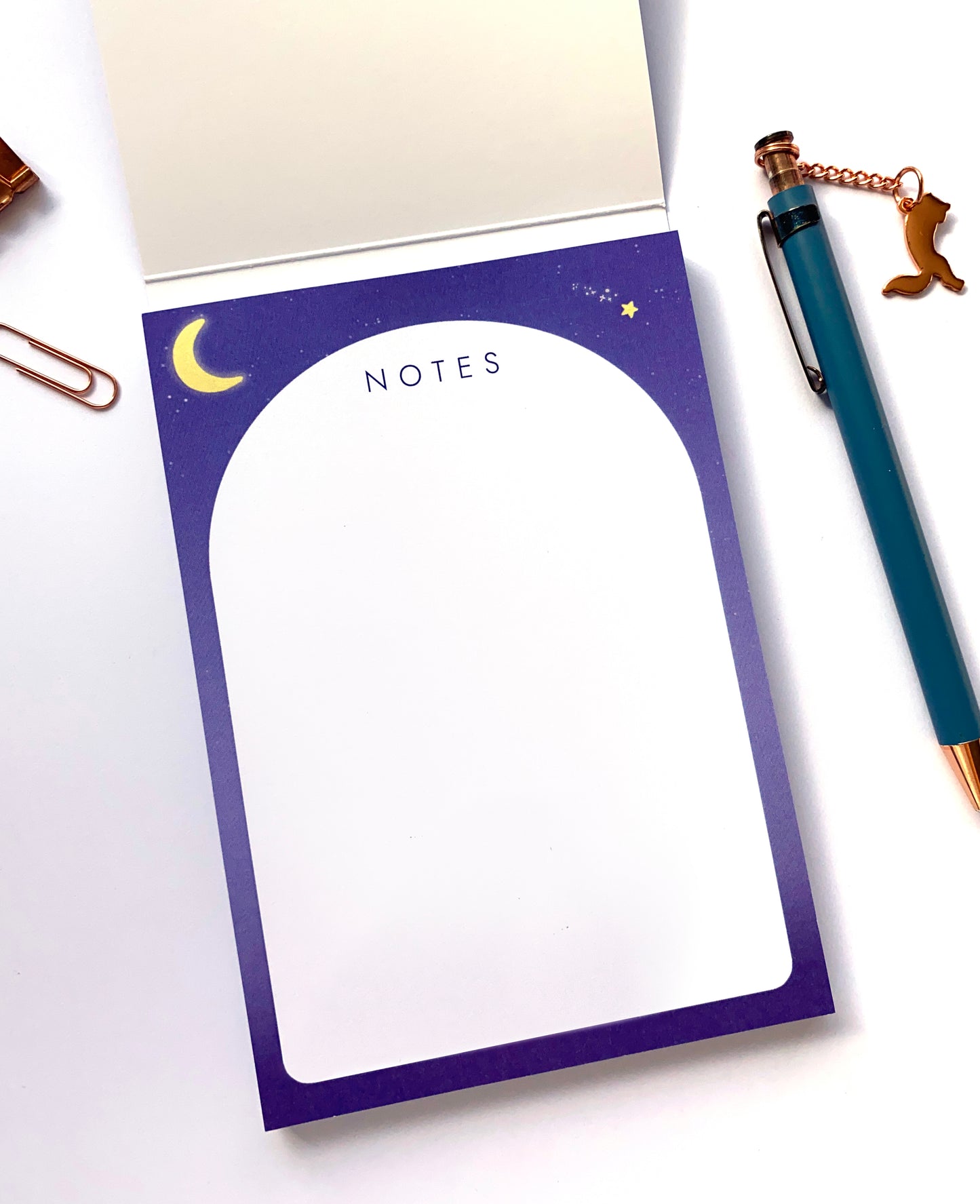 Personalised Choose the Cat Starry Night Notepad