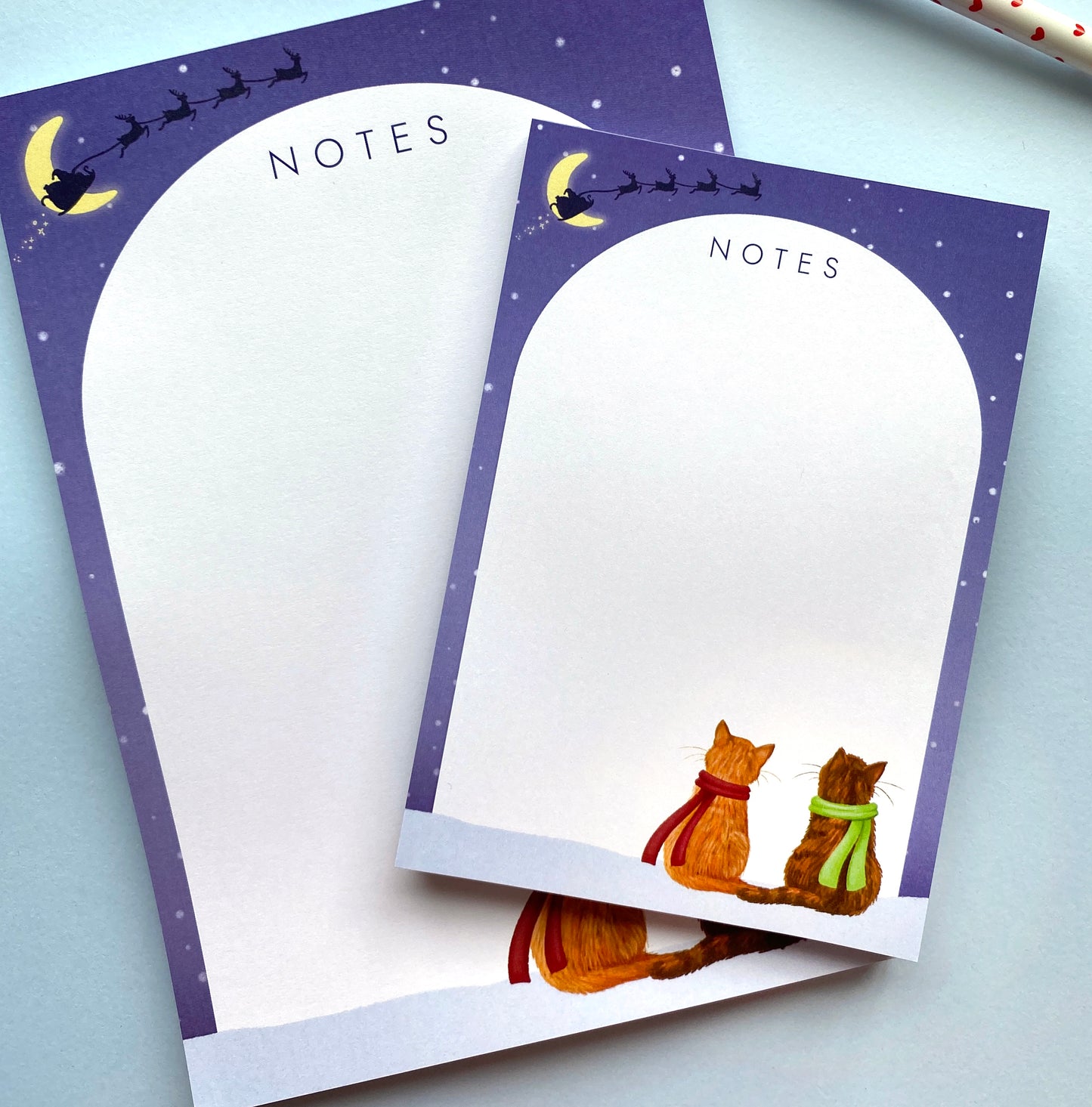 Festive Cats Notepad