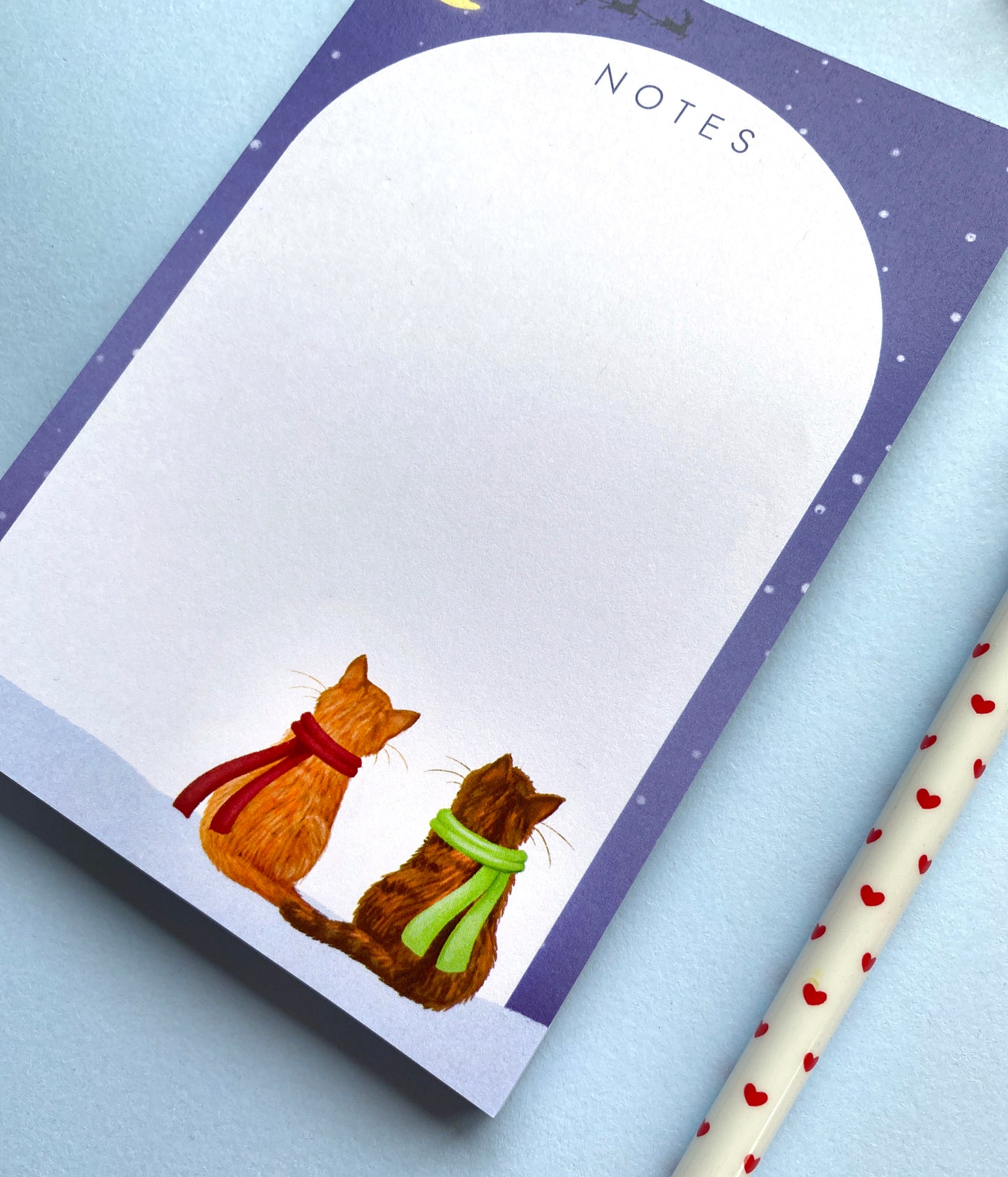 Festive Cats Notepad