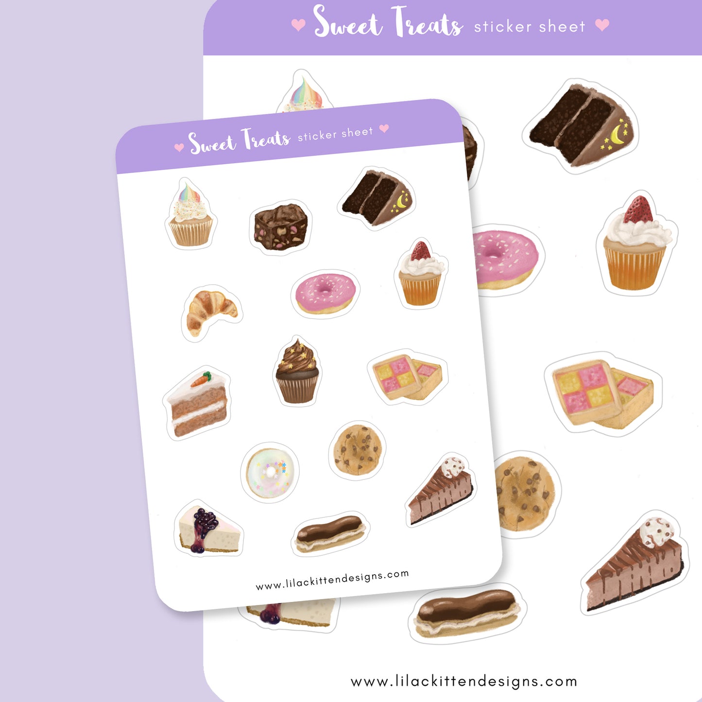 Sweet Treats Sticker Sheet